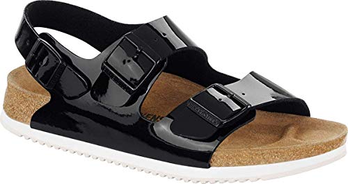 Birkenstock Sandalia Milano Negro Bf Talla 35-48 280284, Negro , 47 Eu Schmal Birkenstock Sandalia Milano Negro Bf Talla 35-48 280284, Negro , 47 Eu Schmal