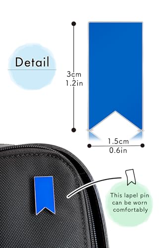 Image of Awareness Ribbon Lapel Pin Ribbon Support Colors Brooch Pin Badges