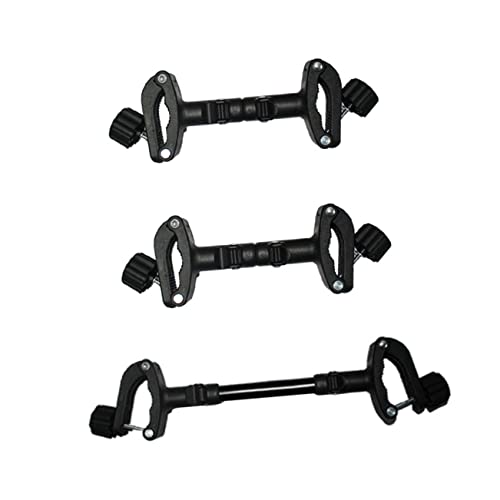 GLSTOY 3pcs Twin Baby Stroller Connectors for Dual Stroller Adapter for Twins
