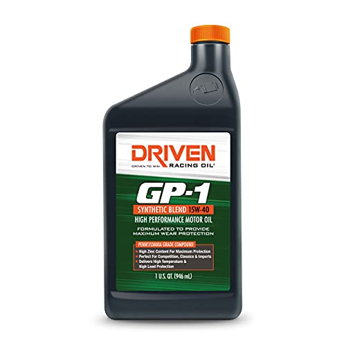 Aceite para motor 15W-40 Synthetic Blend Driven Racing Oil 6 qt miniatura 2