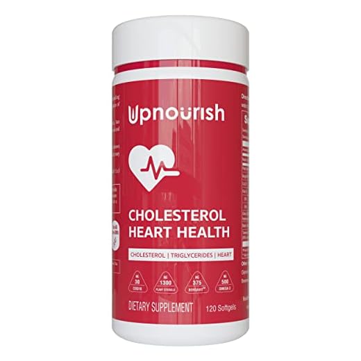 Cholesterol Lowering Supplements That Work - Plant Sterols, Citrus Bergamot Supplement for High Cholesterol & Triglycerides - Cholesterol Supplements with Garlic Extract, Fish Oil, Coq 10 & Turmeric