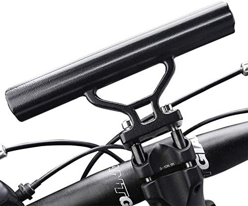 Ralos Mini Bike Handlebar Extender-Bicycle Stem Tube Extension for Light Lamp Stopwatch GPS Phone Mount Bracket Stand Holder, Space Saver for Mountain Road Bike Compatible for iPhone Samsung