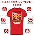 Custom Youth T-Shirts for Boys and Girls | Personalized Image and Text for Kids | Digital Printing (US, Alpha, Medium, Regular, Forest)