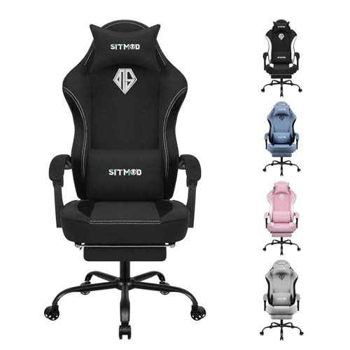 Gaming Chair for Adults with Adjustable Recline & Support