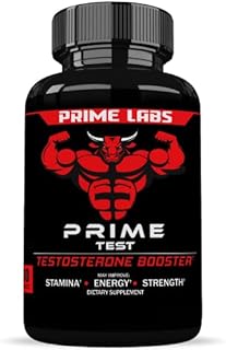 Prime Labs - Men's Test Booster - Natural Stamina, Endurance and Strength Booster - 60 Caplets