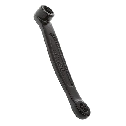 OFKLADE Compact 170mm Black Steel Iron Bicycle Left Crank Arm with Prismatic Hole