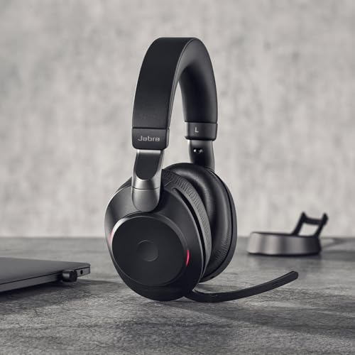 Jabra Evolve2 85 - USB-C MS Teams Stereo - Black Wireless Headset/Music Headphones Black - image 9