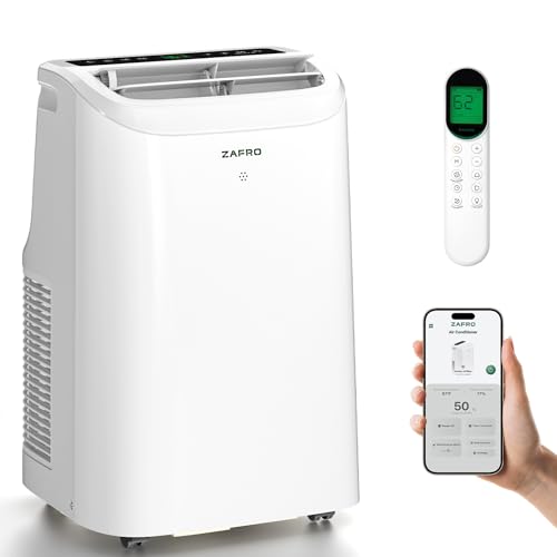 ZAFRO Portable Air Conditioners, 10000 BTU (6000 BTU...