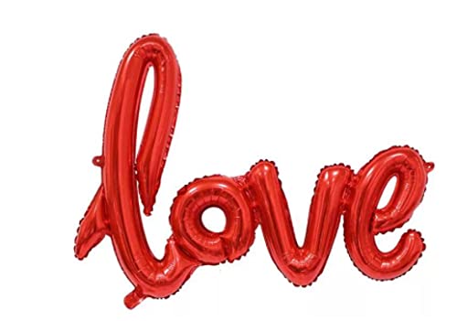 Layra Cohi – Valentine's Day Lot – Eternal Rose with Light – Heart Shape LED Lamp – 1 Love Shape Balloon – 4 Heart Shape Balloons (2 Red – 2 White) – Keyring Gift for Couples