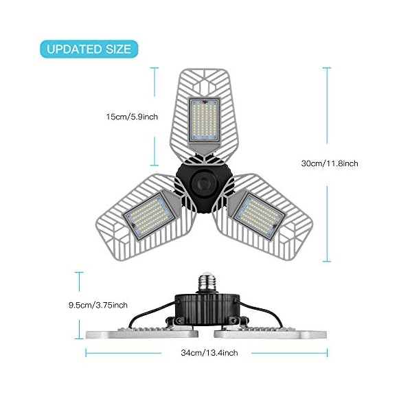 Ylife LZHOME LED Garage Lichter, verformbare LED – Bild 7