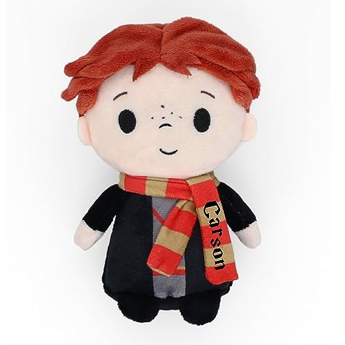 Harry Potter Beanbag - Ron Weasley Plush Stuffed Beanbag- Officially Licensed - Hogwarts Student Keepsake with Custom Name