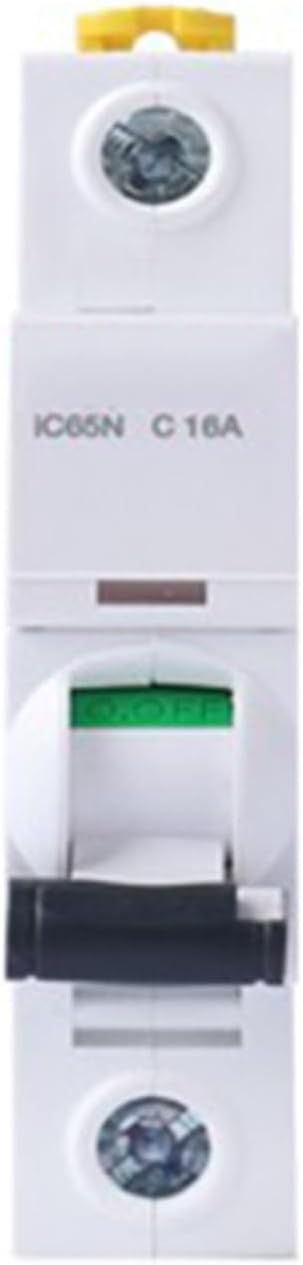 1pcs Air Switch IC65N Air Switch 1P 2P 3P 4P Small-Scale Circuit Breaker C-Type Short Circuit Protection(1P,4A)