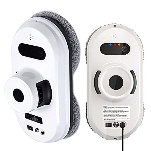 FONOBO Robot Window Cleaner, Smart Glass Cleaning Robotic Technology Remote, Powered Washer for Table High Windows Ceiling Magnetic
