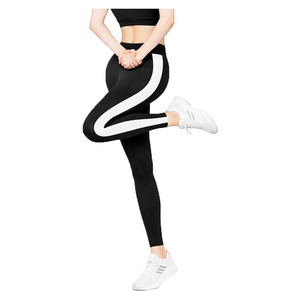 Womens Mid Rise Skinny Fit Stretchable Elastic Waist Ankle Length Jeggings for Women Black Single Pack-picture-21