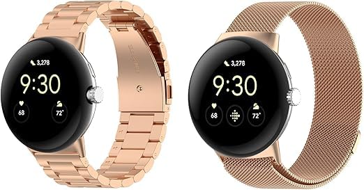 Bracelet Pixel Watch 3 45mm lot de 2 pour le sport le bureau et le quotidien