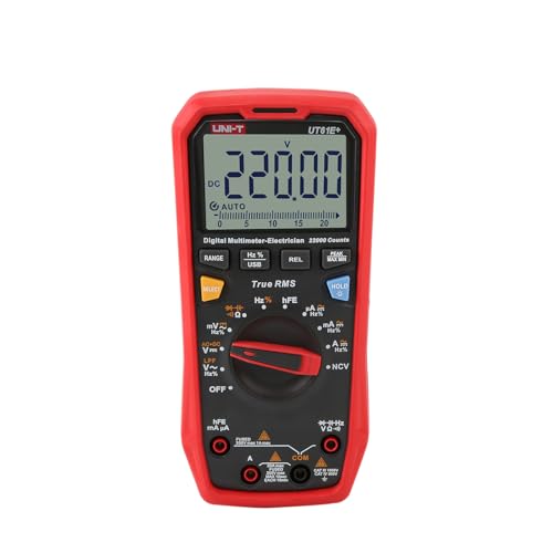 UNI-T UT61E+ 1000V 20A Digital Multimeter 22000 Counts Display...