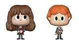 funko vynl harry potter Caja ilustrada con ventana Funko Pop Harry Potter Figuras de Vinilo Hermione & Ron, Multicolor, Estándar (30001)