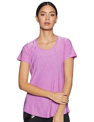 Image of Jockey AP27 Women's Tactel Microfiber Elastane Stretch Relaxed Fit T-Shirt with StayDry and StayFresh Treatment