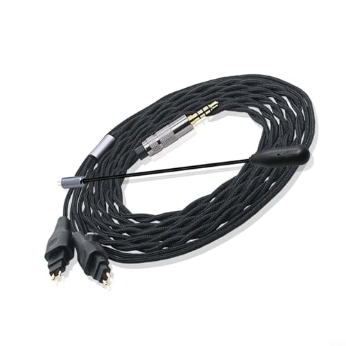 Câble casque plaqué argent tressé avec micro haute résolution - 7