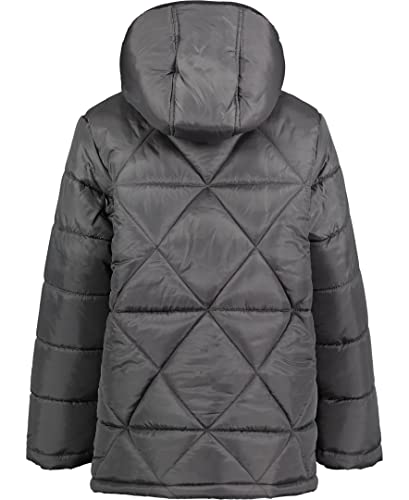 BASS OUTDOOR Boys' Heavy Weight Diagonal Quilted Puffer Coat2