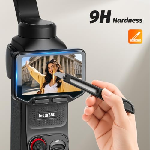 Image of AMAZEAR Lens Screen Protector for Insta360 Luna Ultra (6 Pack), Insta 360 Luna Ultra Accessories Tempered Glass Lens Screen Cover, 9H, HD, Bubble-Free, Scratch Resistant