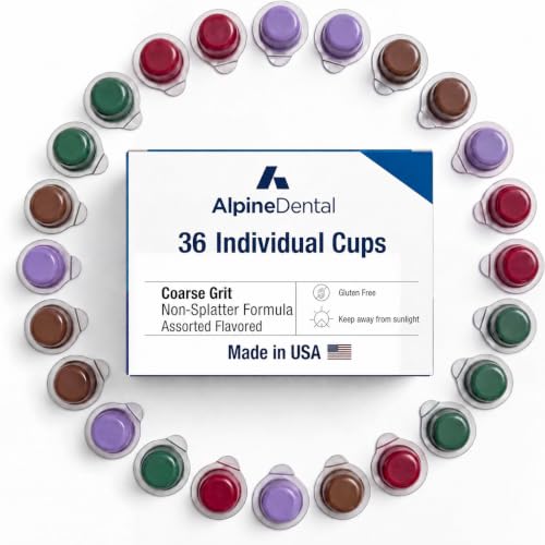 Image of Alpine Blanc Tooth Polish Cups, Assorted Flavored, 36 Count