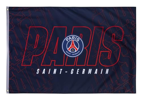 Drapeau PSG - Collection officielle PARIS SAINT GERMAIN - Taille 150 x 100 cm