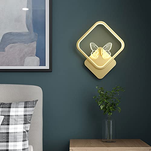 Applique murale intérieure luminaire LED carré 15W éclairage salon et chambre