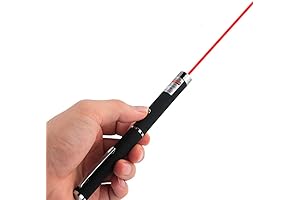 Key Chain Laser Pointer, Red Laser Presentation Remote for Indoor Classroom Interactive Teaching