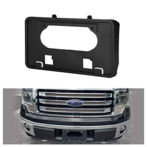 A & UTV PRO Front License Plate Bumper Mounting Bracket Kit, License Frame Holder,Compatible with 2009-2014 Ford F150