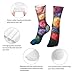 OIBNKCN Luminous rainbow ball Compression Socks-Fashionable and Comfortable, For Indoor & Outdoor Activities, Breathable & Durable