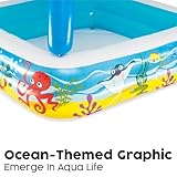 Bestway Inflatable Paddling Pool, Kids, Toddler Outdoor Garden Paddling Pool with Shade, Canopy Baby Pool, Ages 2+ - Image 6