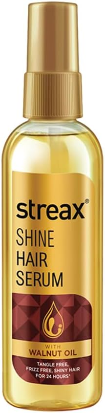 Hair Serum 50ml, Hair serum for Dry & Frizzy Hair,for Women & Men, for Curly Hair, Wavy Hair, Straight Hair, Silk & Shine Vitalised with Walnut Oil