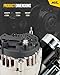 KAC Alternator High Output 90Amp for Ram 1500 1994-1996 Ram 2500 1994-1996 V8 Dakota 1992-1996 3.9L 5.2L Grand Cherokee 1993-1998 5.2L B250 1992-1994 Replace 13354N-7G2