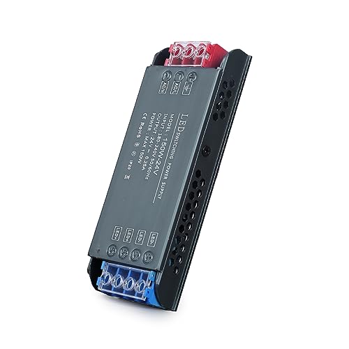 Image of QNNP LED Driver 150 Watts 24V Low Voltage Transformer Power Supply Transformer Adapter AC 100V-265V to 24V DC, LED Power Supply for Indoor Lighting