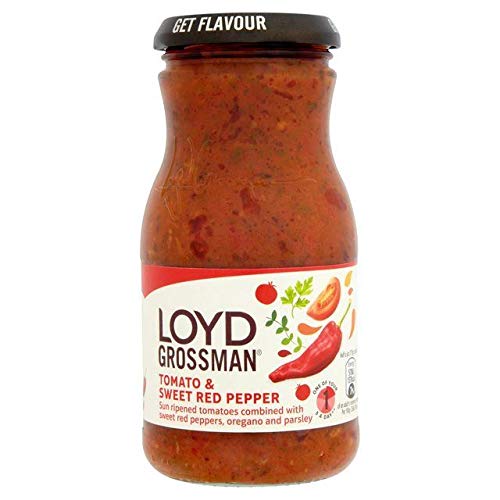 Loyd Grossman Tomato & Sweet Red Pepper Pasta Sauce 350g