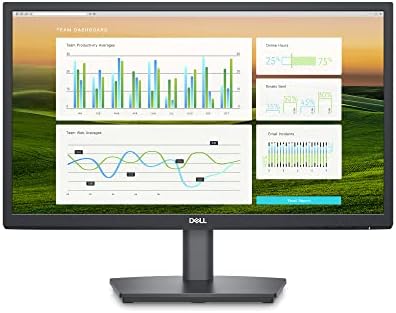 Dell E2020H 19.5 Inch HD+ (1600x900) Monitor, 60Hz, TN, 5ms, DisplayPort, VGA, 3 Year Warranty