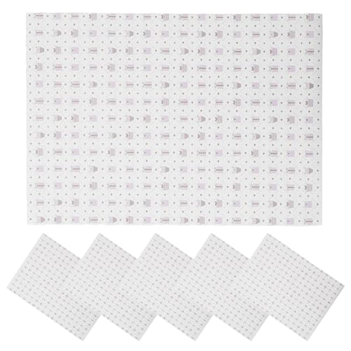 BIUDECO 70X50cm�̌��莆�� ���6���Z�b�g �s���N�̊i�q���j��ɂ������p�r�g�p�\ �a�����⌋�����̃v���[���g���b�s���O�ɍœK