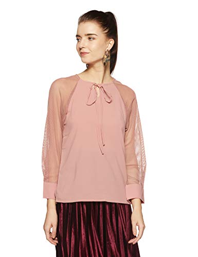 Image of NUSH by Anushka Sharma Women's Plain Regular fit Top