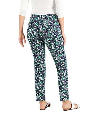 Charter CIub Lexington Geo-Print Straight-Leg Jeans2