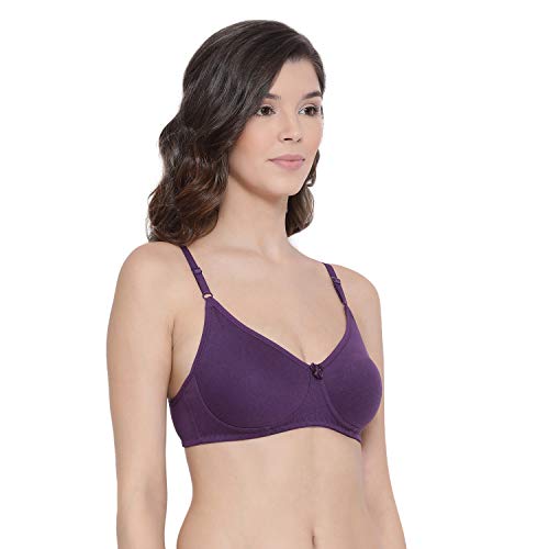 Image of Lyra Women's Cotton Non Padded Wire Free T Shirt Bra