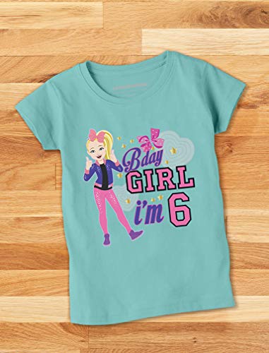 Tstars JoJo Siwa Birthday Girl Shirt Gifts for Girls Bday 5th 6th Party Kids T-Shirt Bday Girl I'm 64