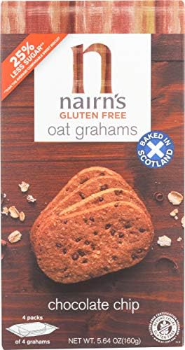 Nairn's Gluten Free Chocolate Chip Oat grahams 00098632 5.64 Ounce (Pack of 1)
