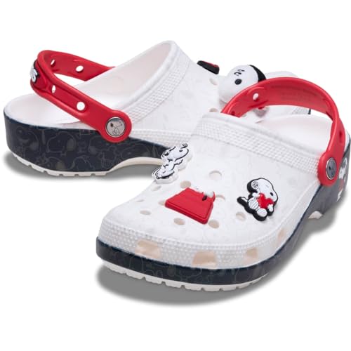 Crocs Unisex-Adult Classic Peanuts Snoopy Clog2