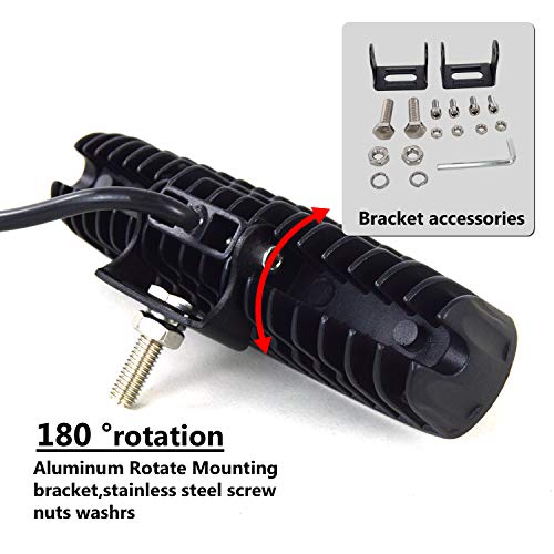 Miniatura 6 de Willpower Focos Led Tractor 15cm 6 18w 12v 24v Faro De Trabajo 4x4