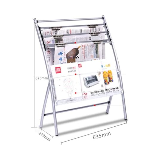 Expositor de folletos vertical para eliminar el caos en comercios 3