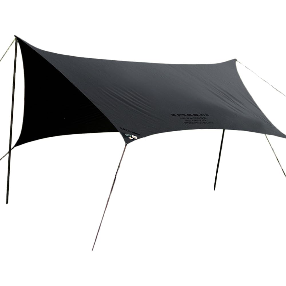 Amazon | KZM タープ タープテント 遮光タープ アウトドア テント 5.3