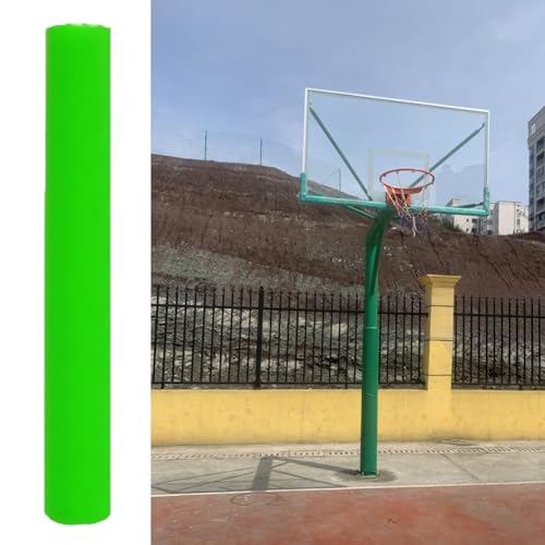 Cojín acolchado redondo de espuma para postes y suelo de juegos infantiles (40 x 140 cm) 2