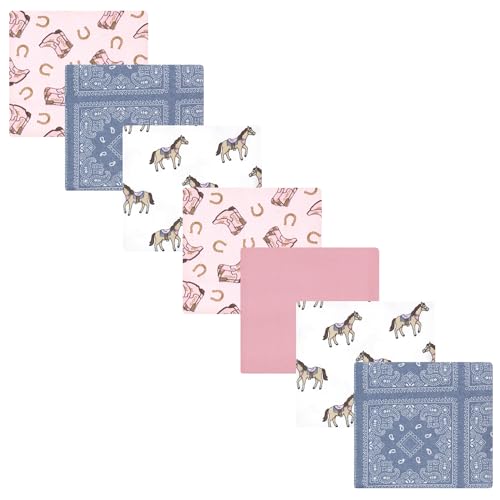 Image of Luvable Friends Little Treasure Flannel Receiving Blankets 7pk