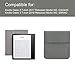 WALNEW 7'' Sleeve for Kindle Oasis - Protective Insert Sleeve Case Cover Bag Fits Kindle Oasis 10th Generation 2019 / 9th Generation 2017, Gray